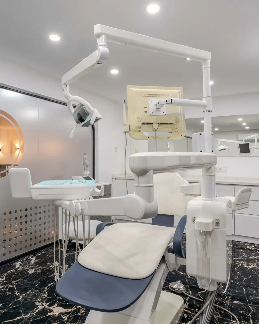 A treatment room at Precious Dental in Antalya